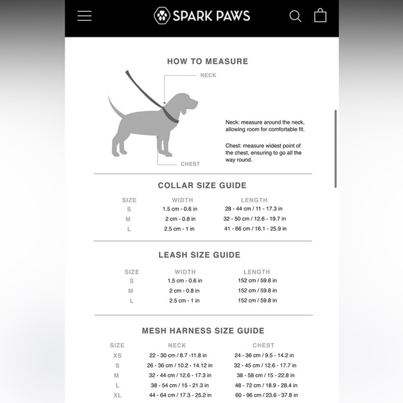 NIP Spark Paws dog Harness & Leash set - Picture 4 of 5